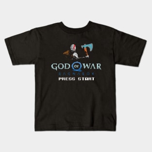 God of War Ragnarok 8 bits Kids T-Shirt